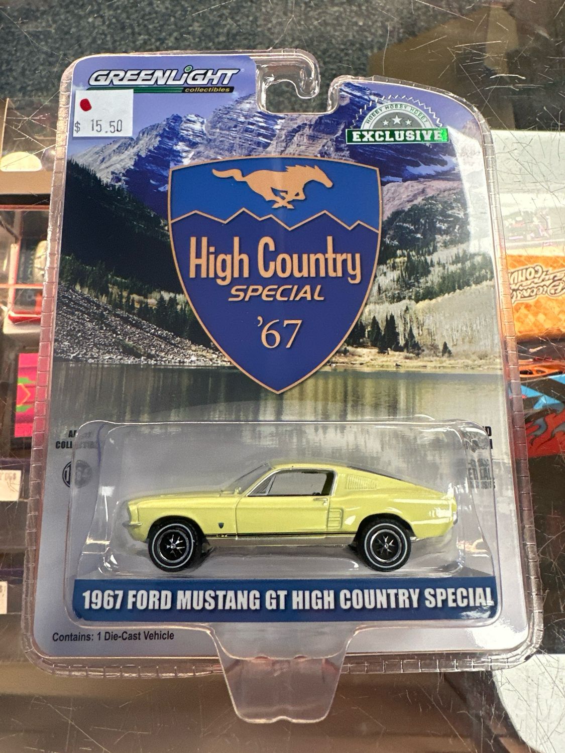 67 Mustang Gt Yellow