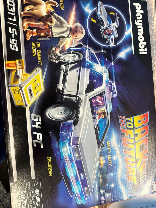 Play Mobil Back To The Future Delorean