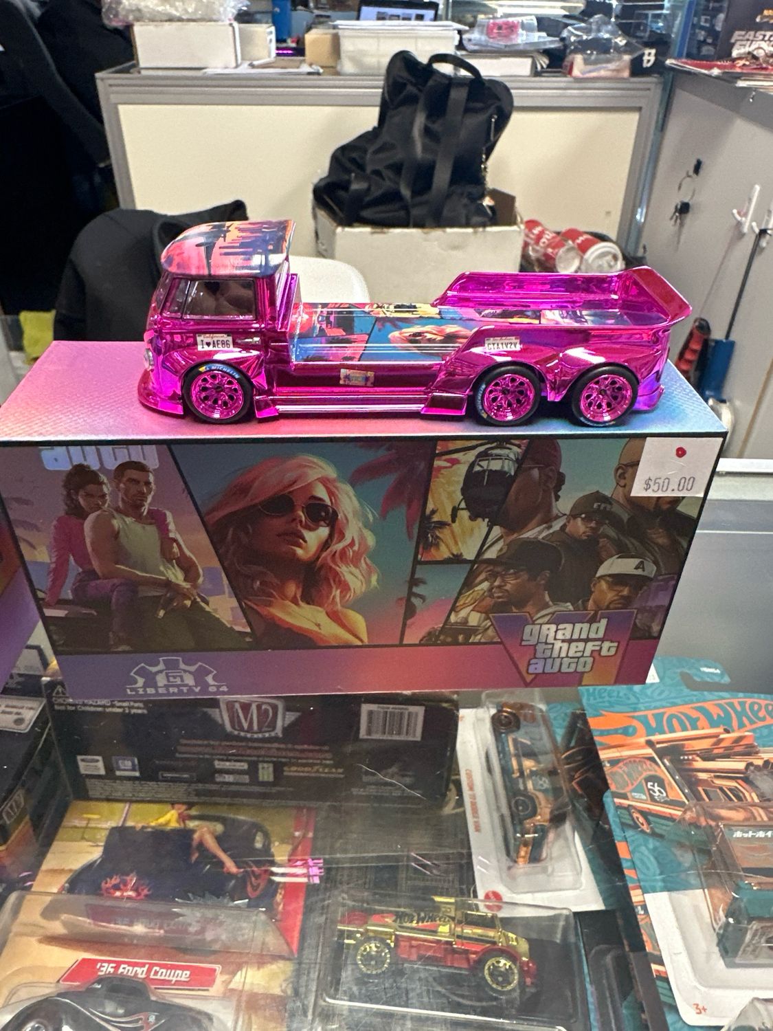 Grand Theft Auto 6 Volks Truck Pink