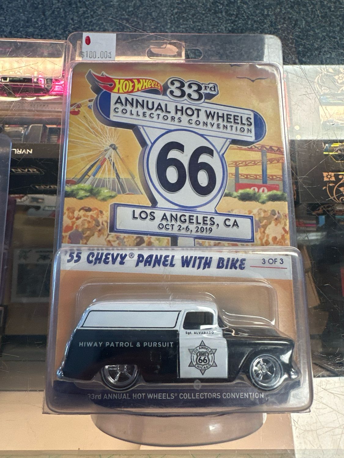 33rd Annual Hot Wheels 2019 53 Chevy Panel With Bike