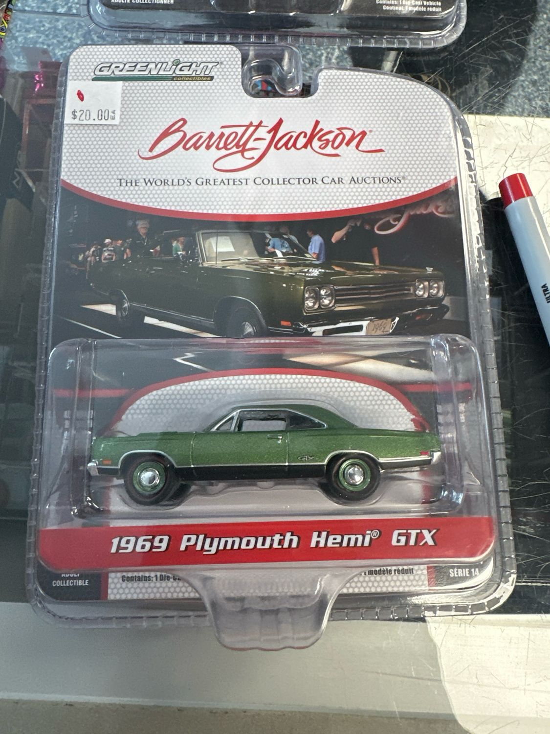 Barrett Jackson 69 Hemi GTX