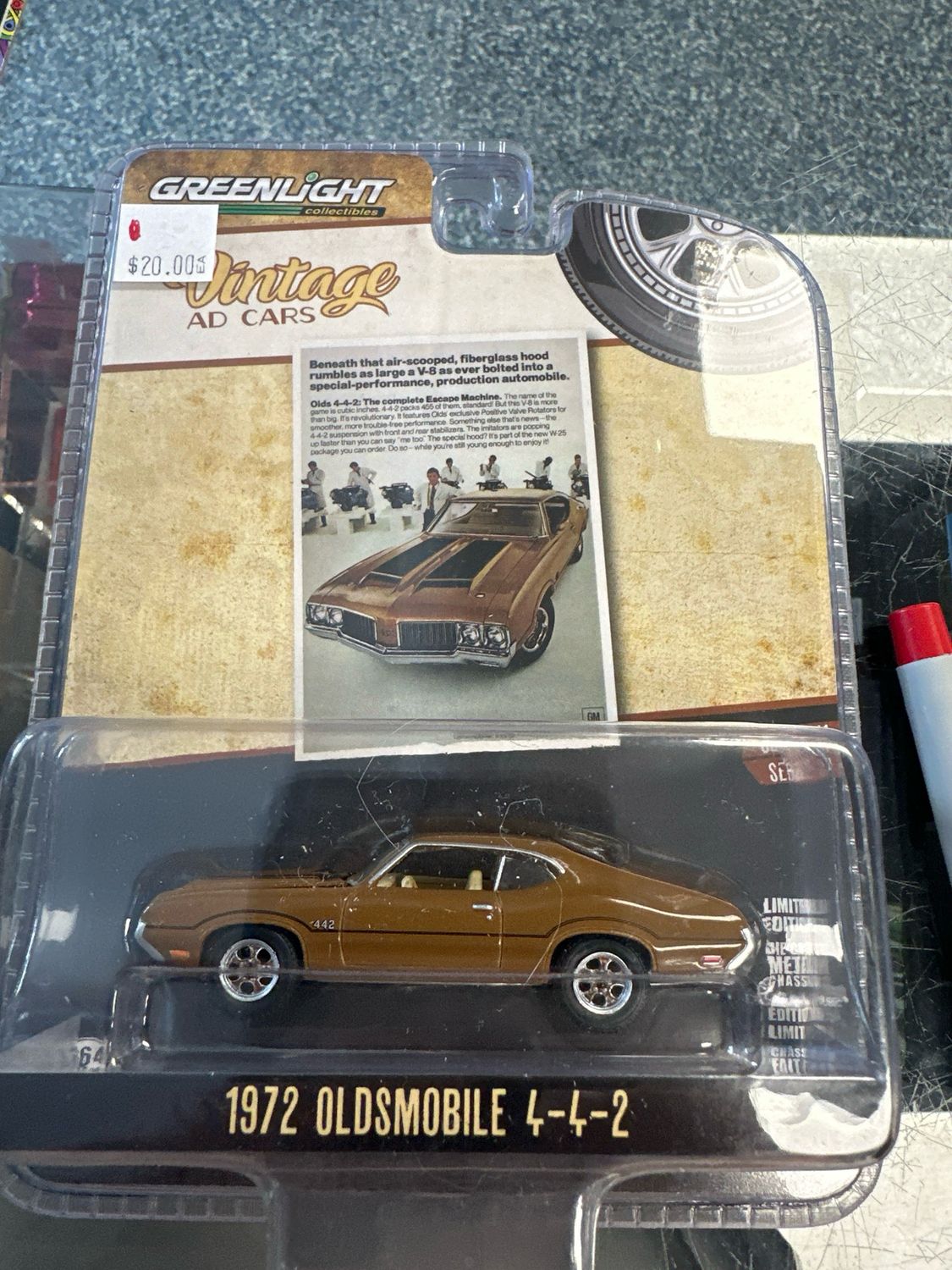 Vintage Cars 72 Olds 442