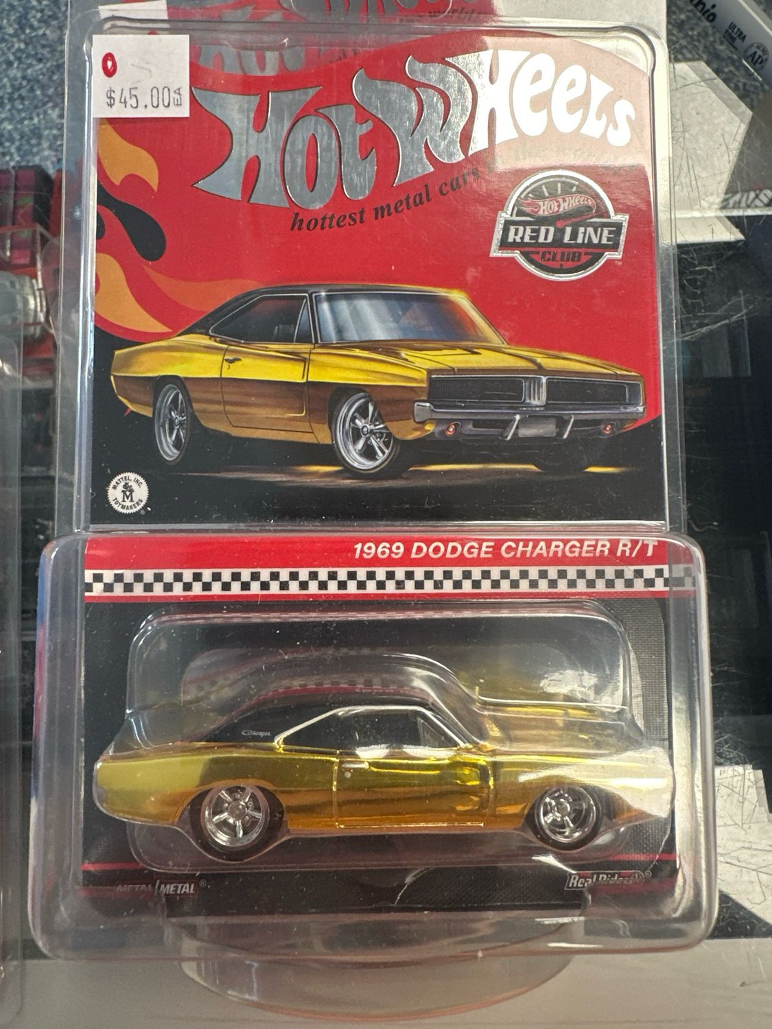 RLC 1969 DODGE CHARGER R/T GOLD