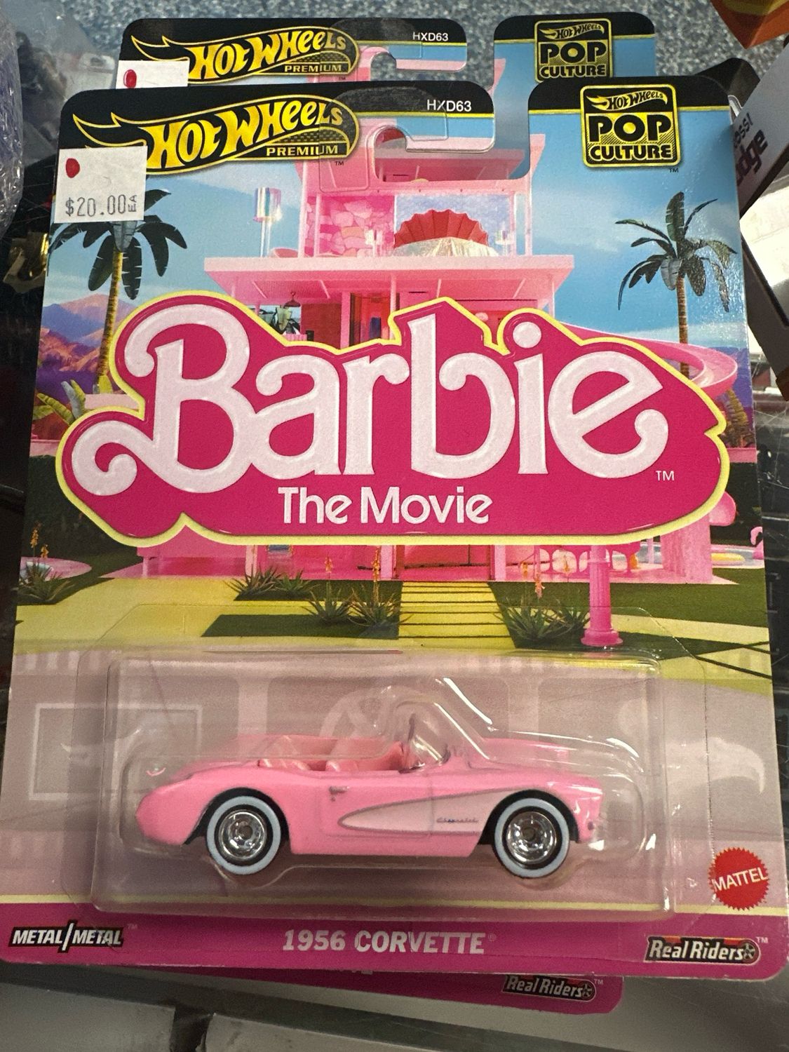 Barbie The Movie Pink Corvette