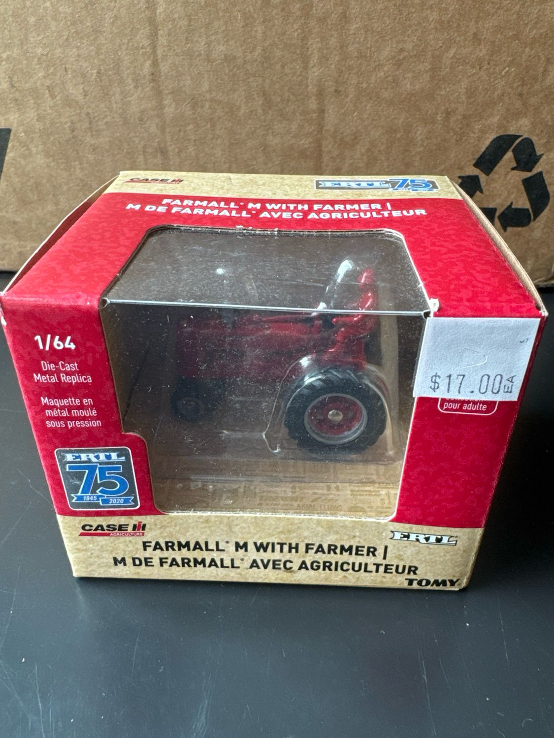 Farmall M With Farmer