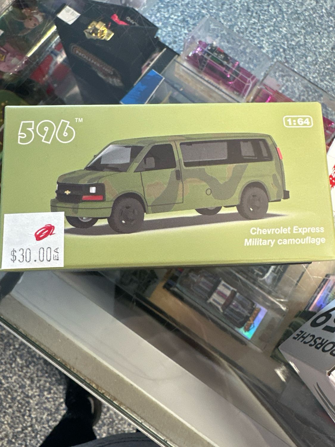 596 Chevy Express Matte Green