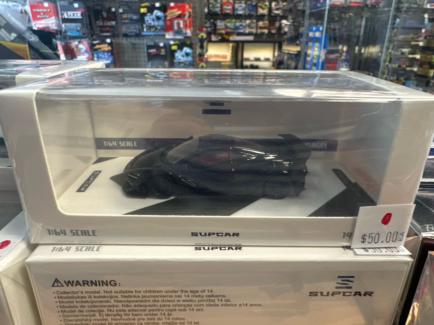 Supcar Mclaren Black