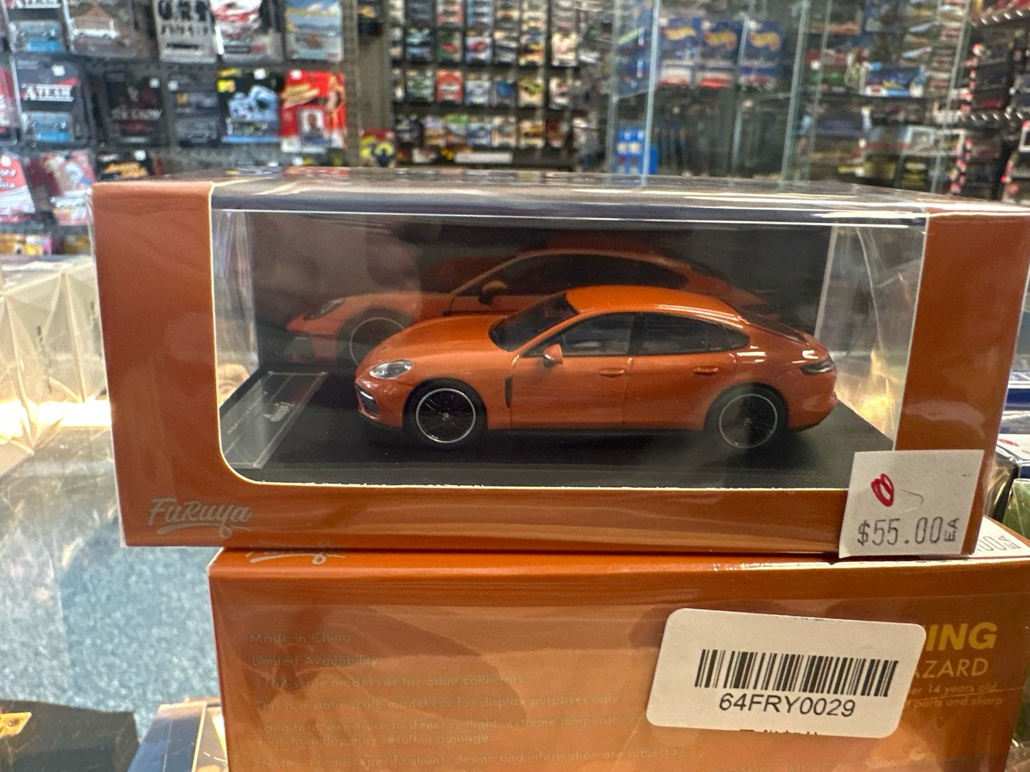 Porsche Panamara Orange