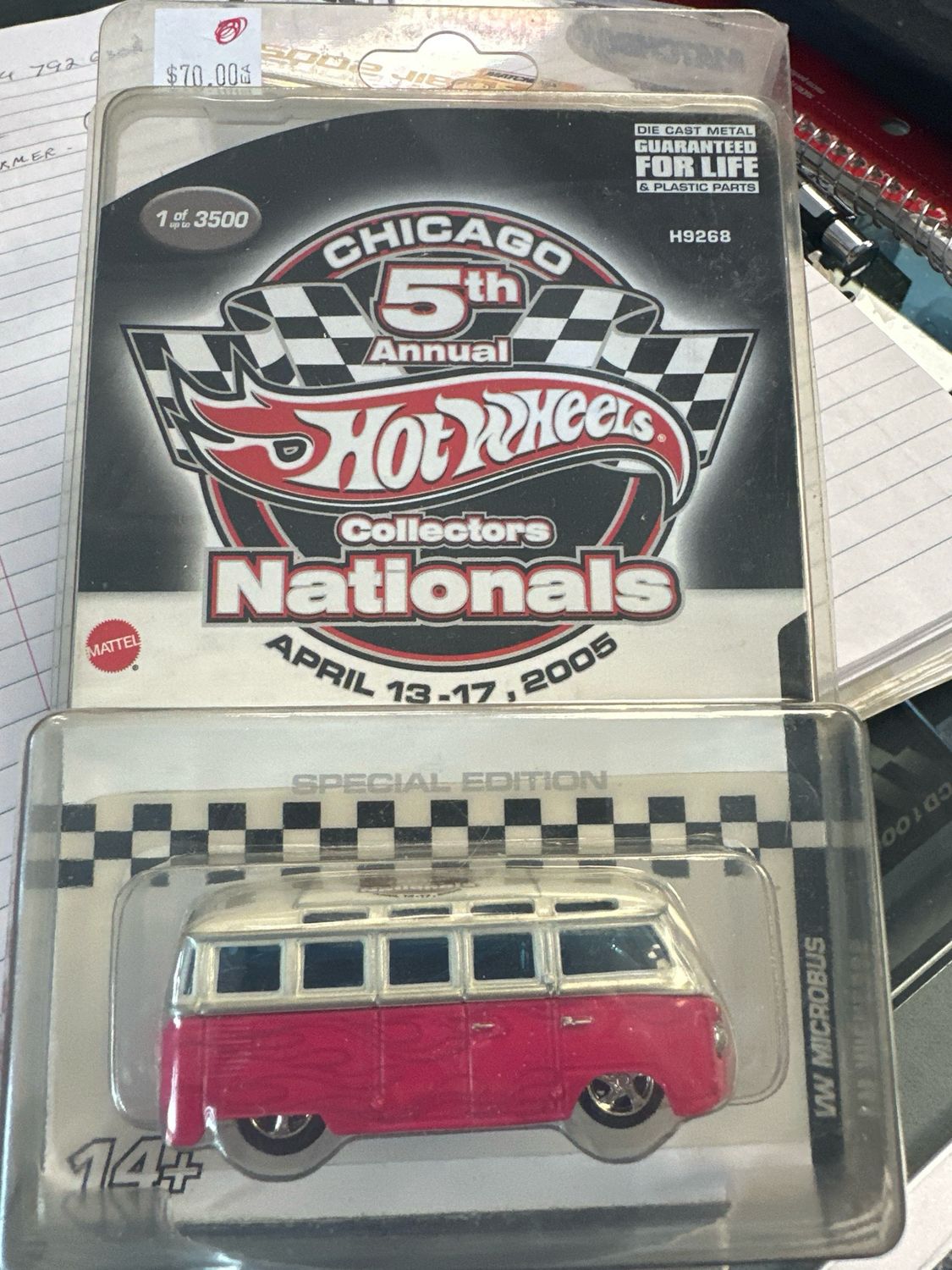 5th Annual Hot Wheels Collectors Vw Microbus