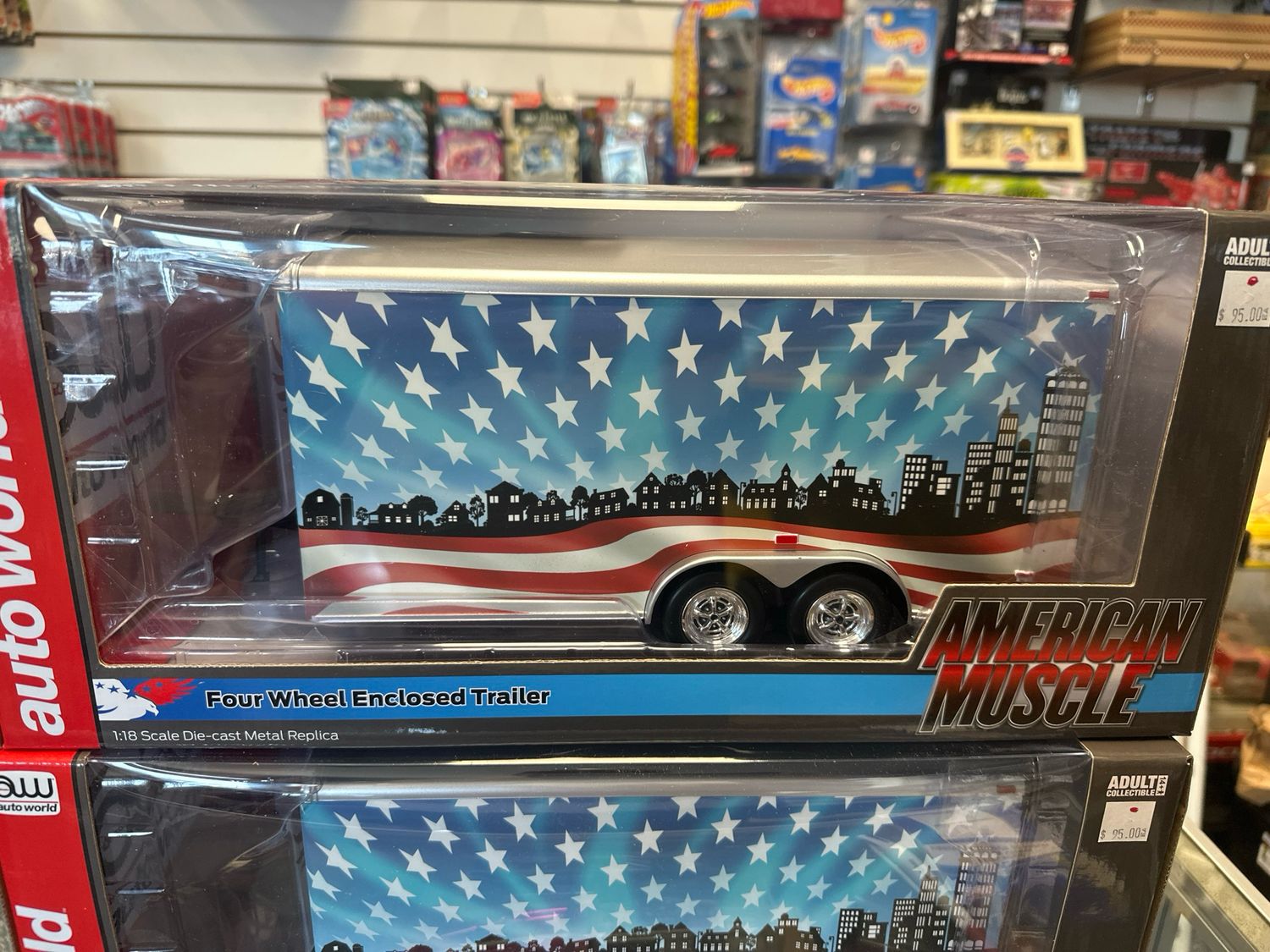 Four Wheel Enclosed Trailer