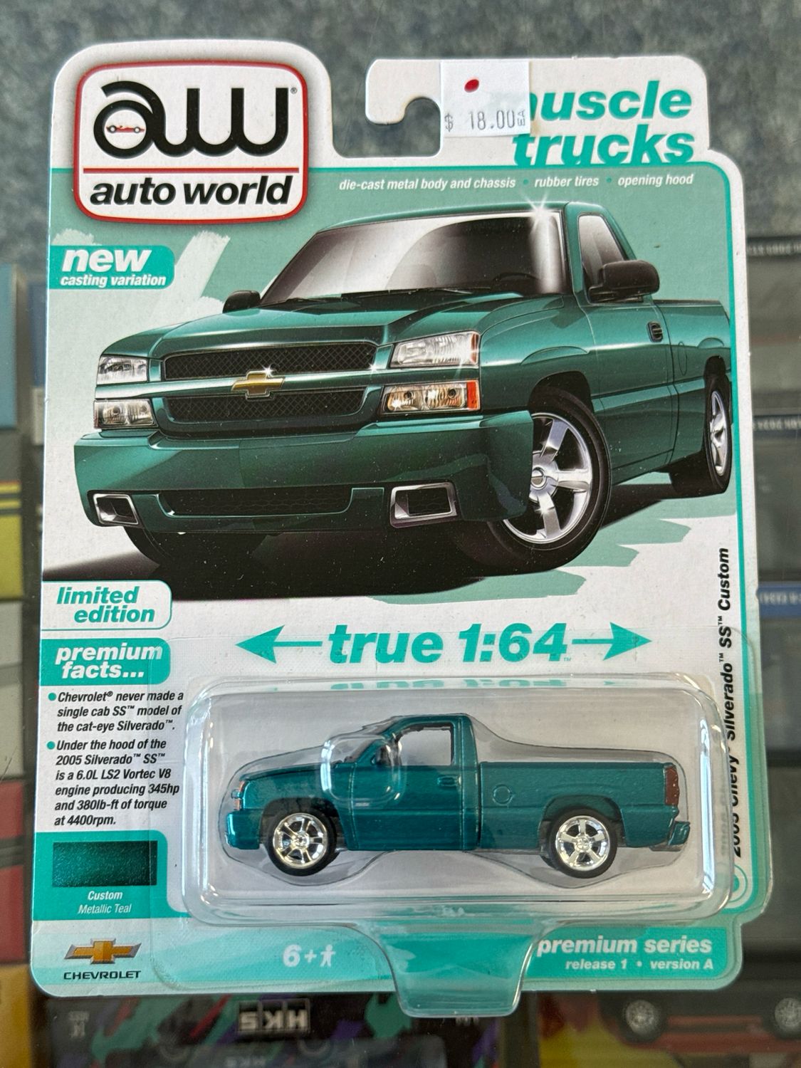 2005 Chevy Silverado SS Custom TEAL