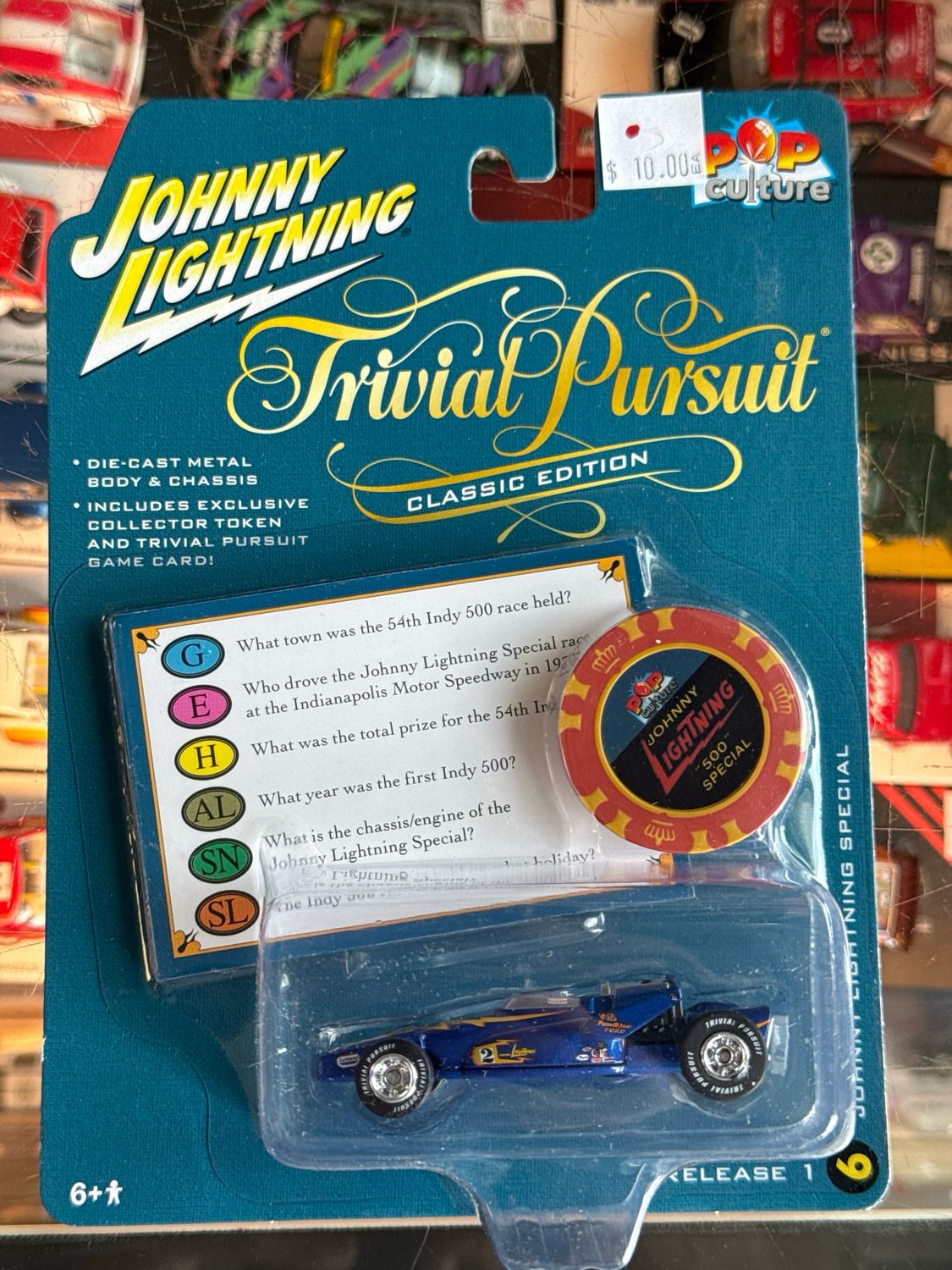 Trivial Pursuit Johnny Lightning Special &amp; Poker Chip