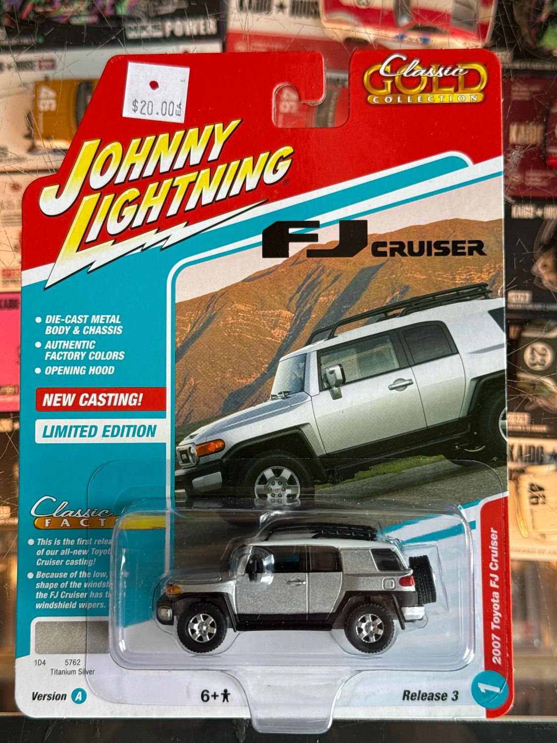 2007 Toyota FJ Cruiser TITANIUM SILVER
