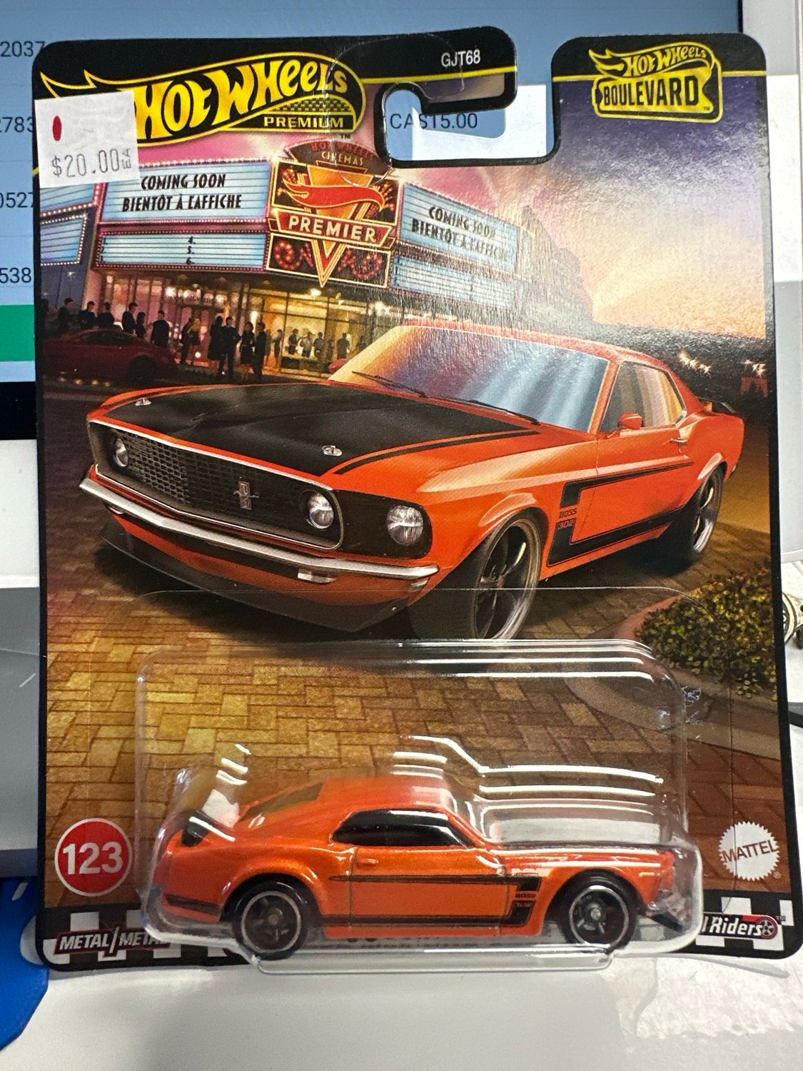 #123 69 Ford Mustang Boss