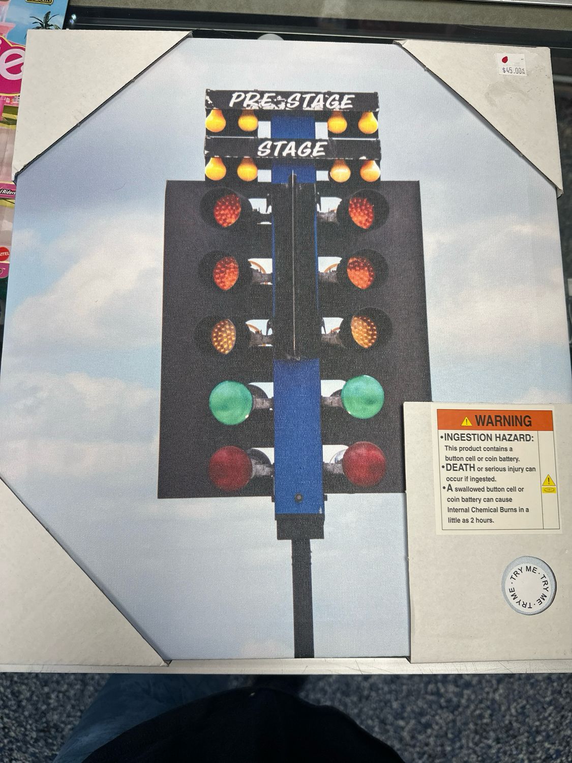 Race Lights Wall Hanging