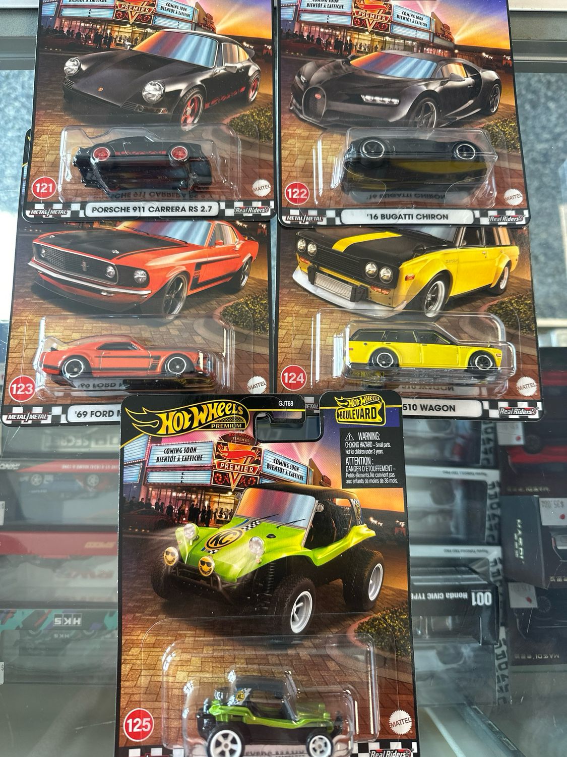 Boulevard Set #121-125