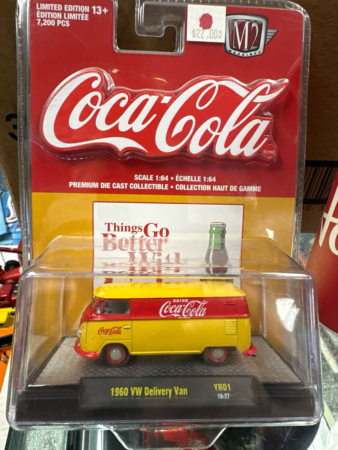 Coke 60 VW VAN Yellow