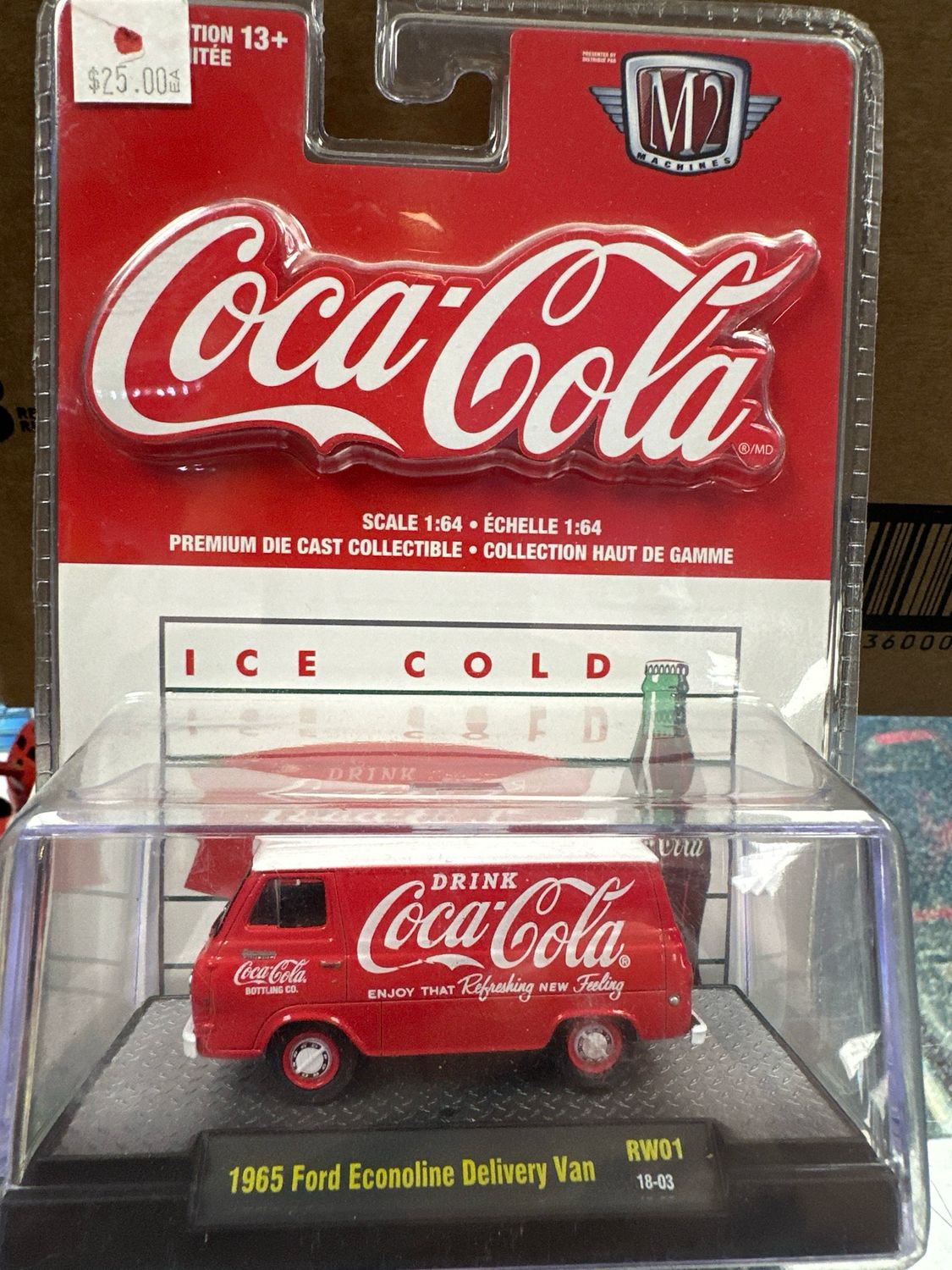 Coke Ice Cold Ford Van 65