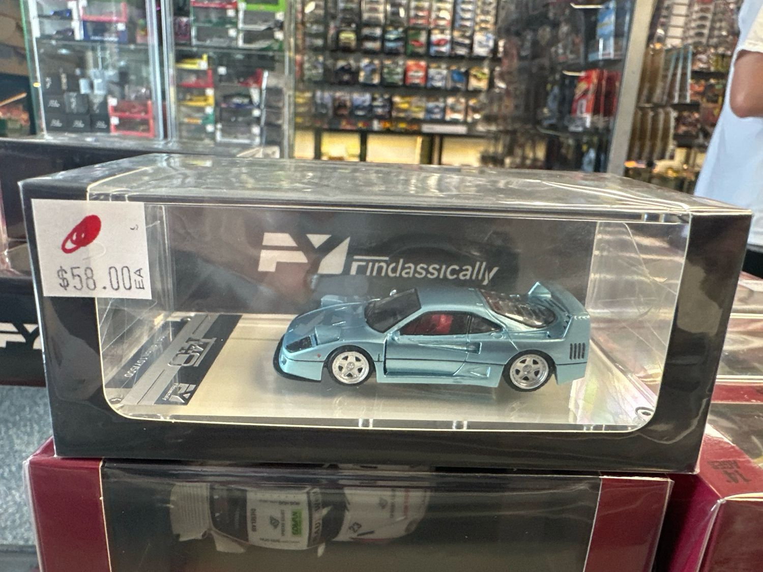 F40 Ferrari Blue