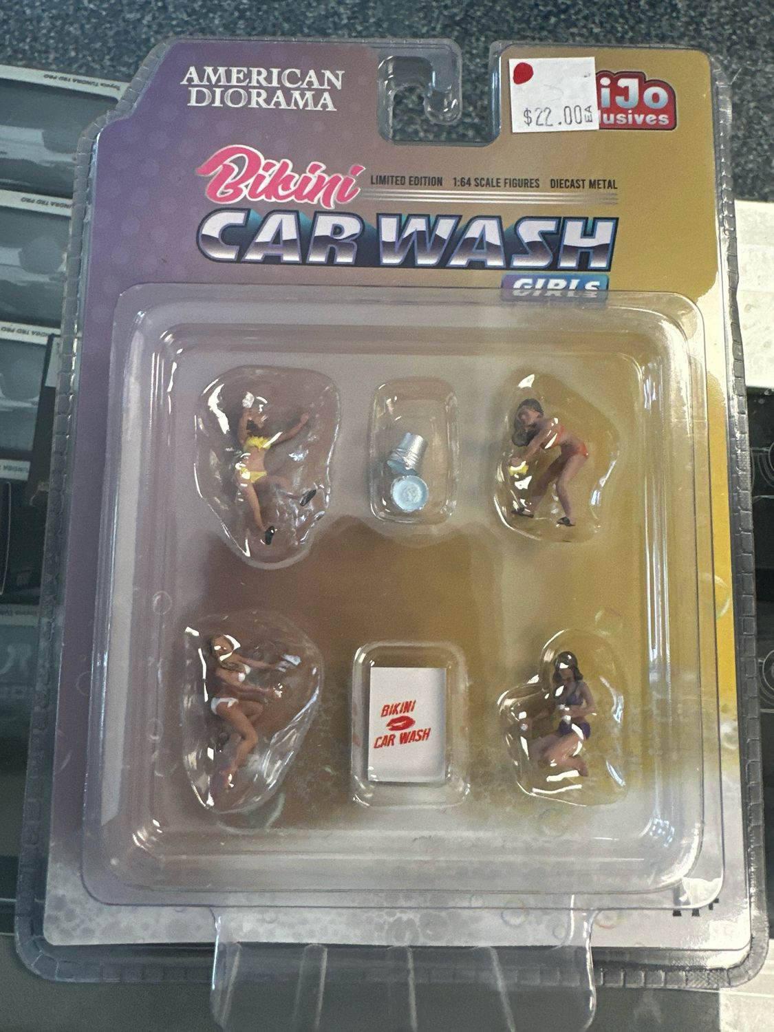 Bikini Car Wash Figures