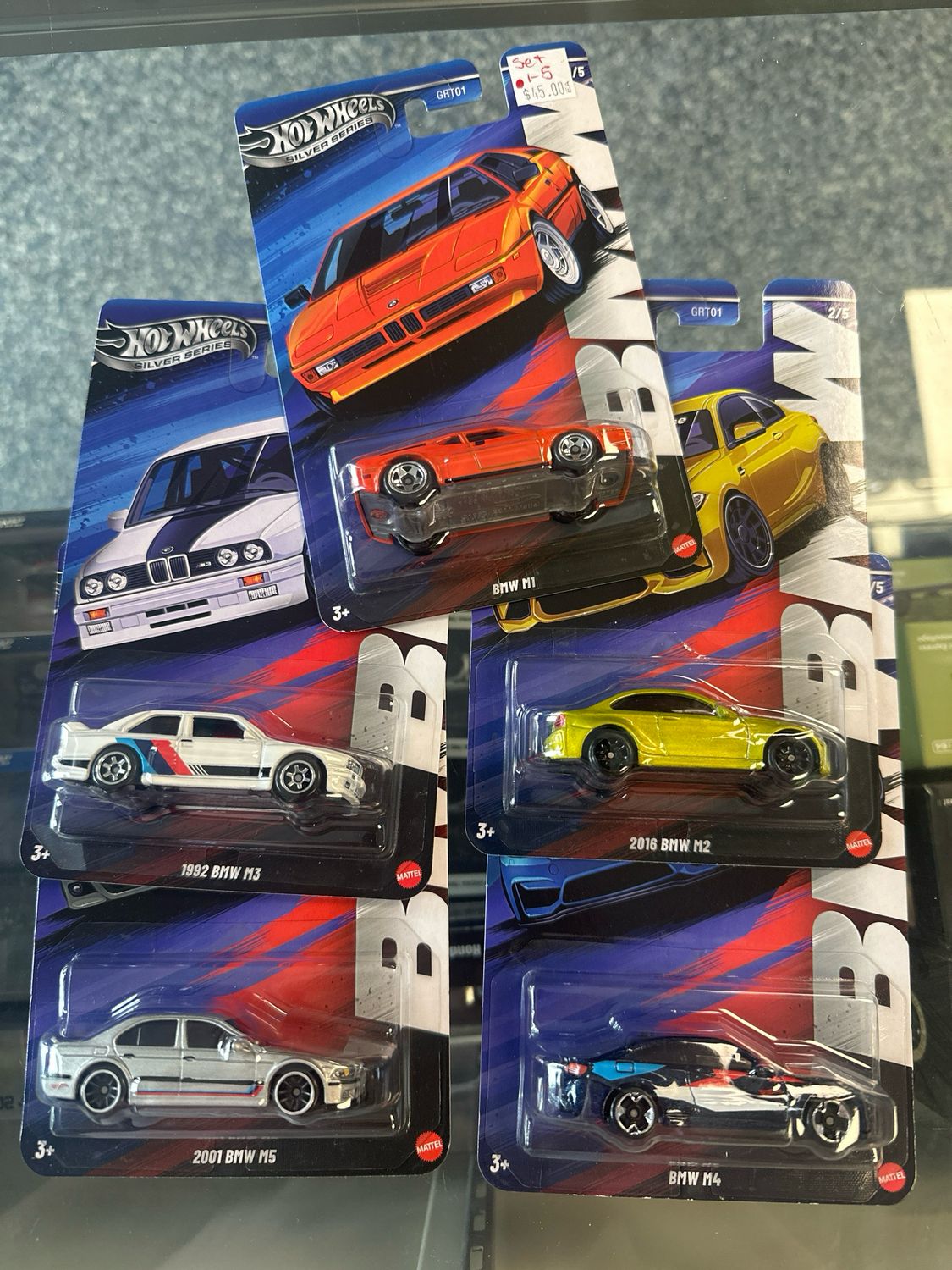 BMW SILVER SERIES SET
