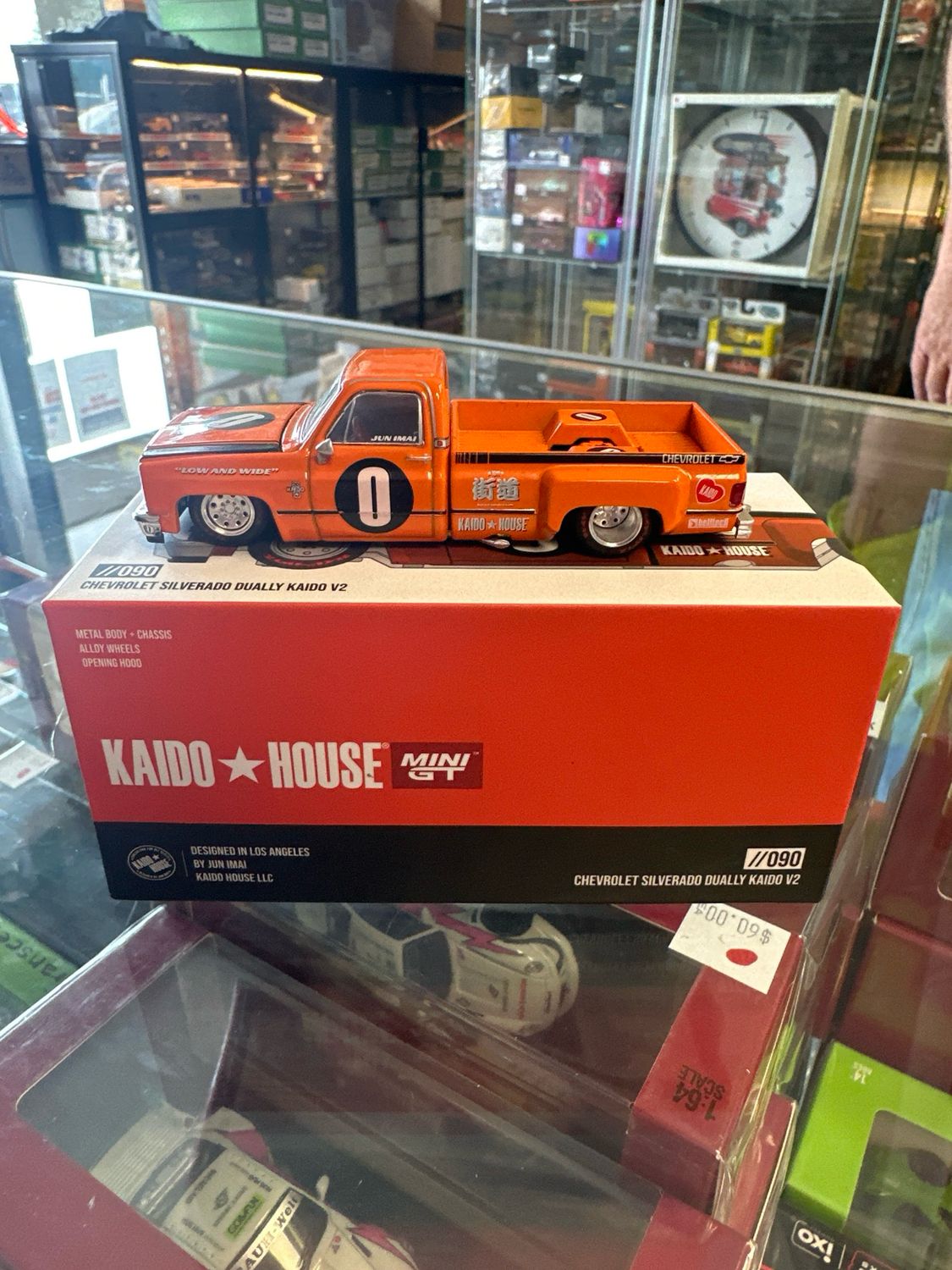 Chevy Silverado Dually Orange