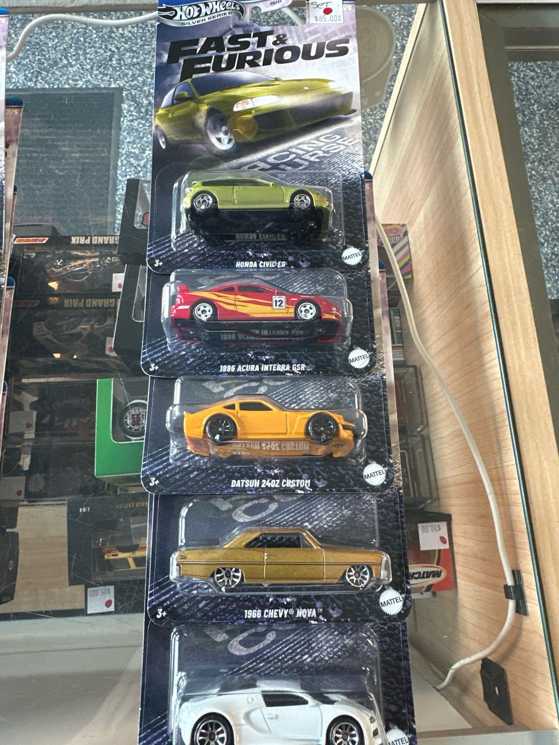 Fast And Furious Silver Series 5 Pack