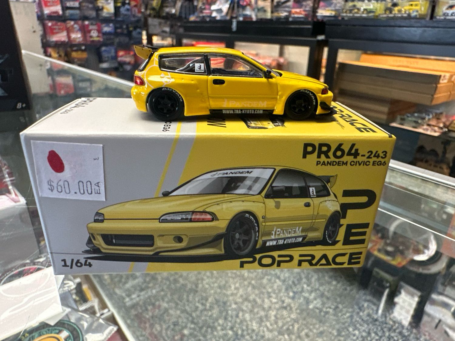 Pop Race Pr64-243 Yellow