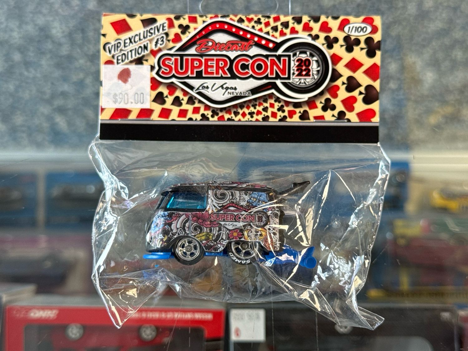 VW Kombi BLACK/BLUE BASE HOC CONVENTION BAG