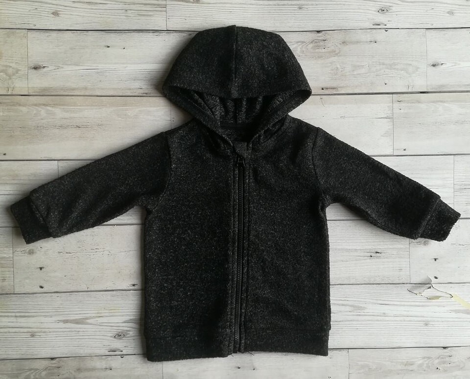 Boys zip up hoodie