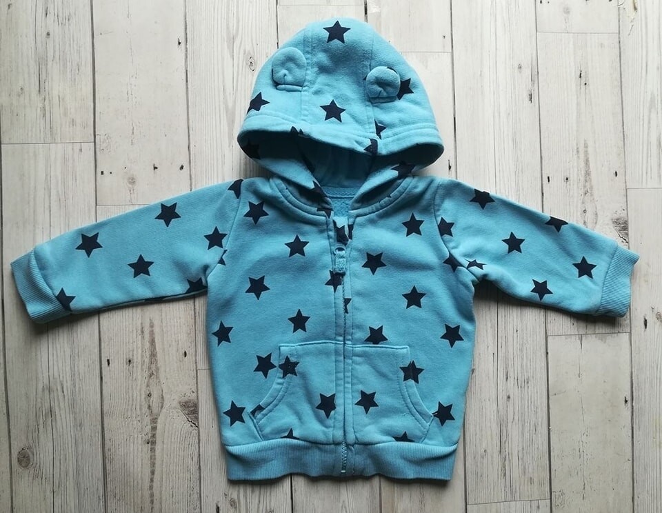Boys zip up hoodie