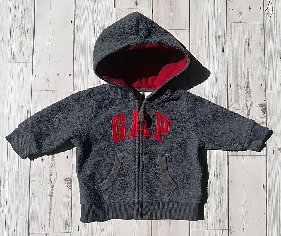 Boys zip up hoodie from GAP