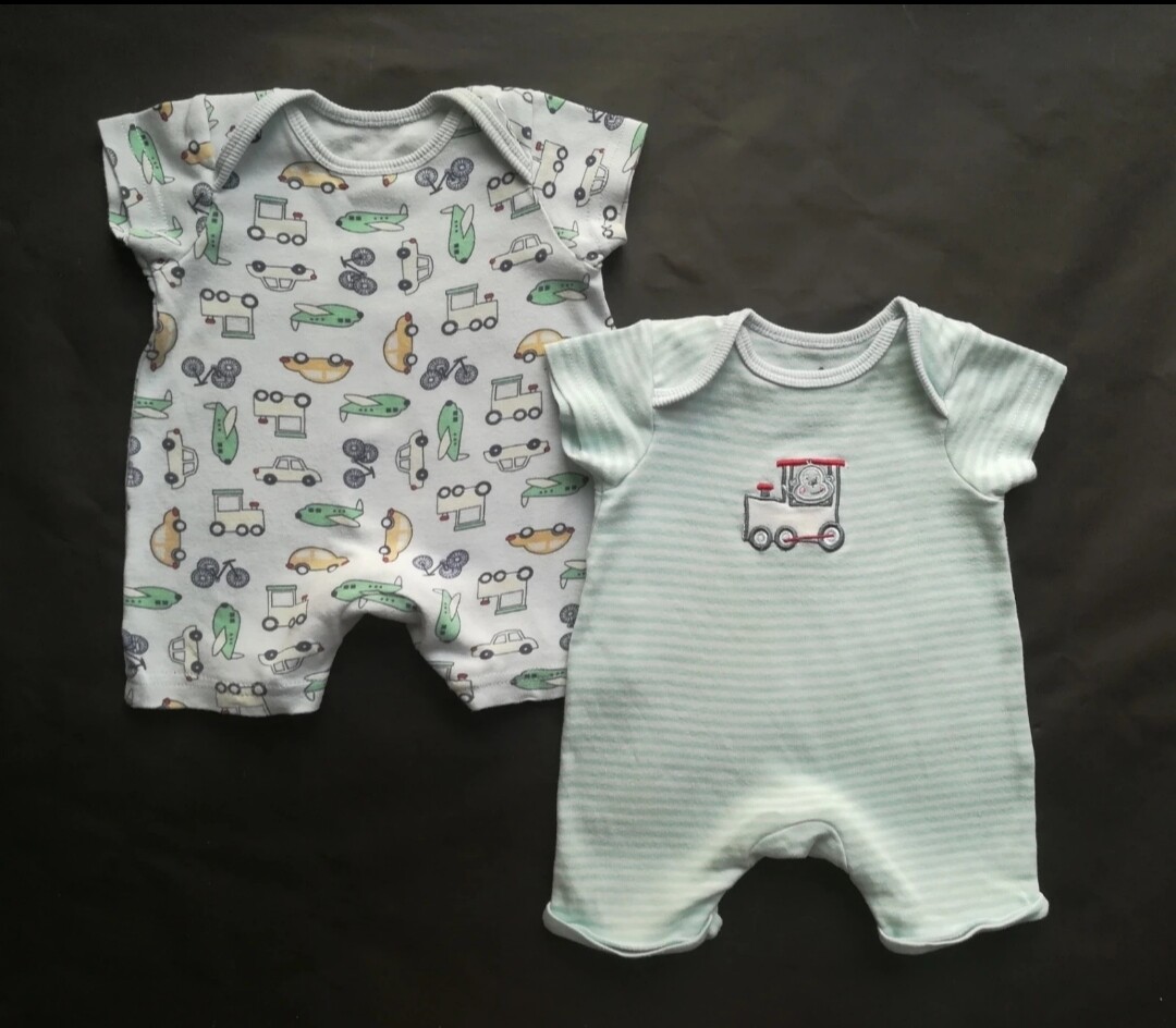 Boys 2x rompers