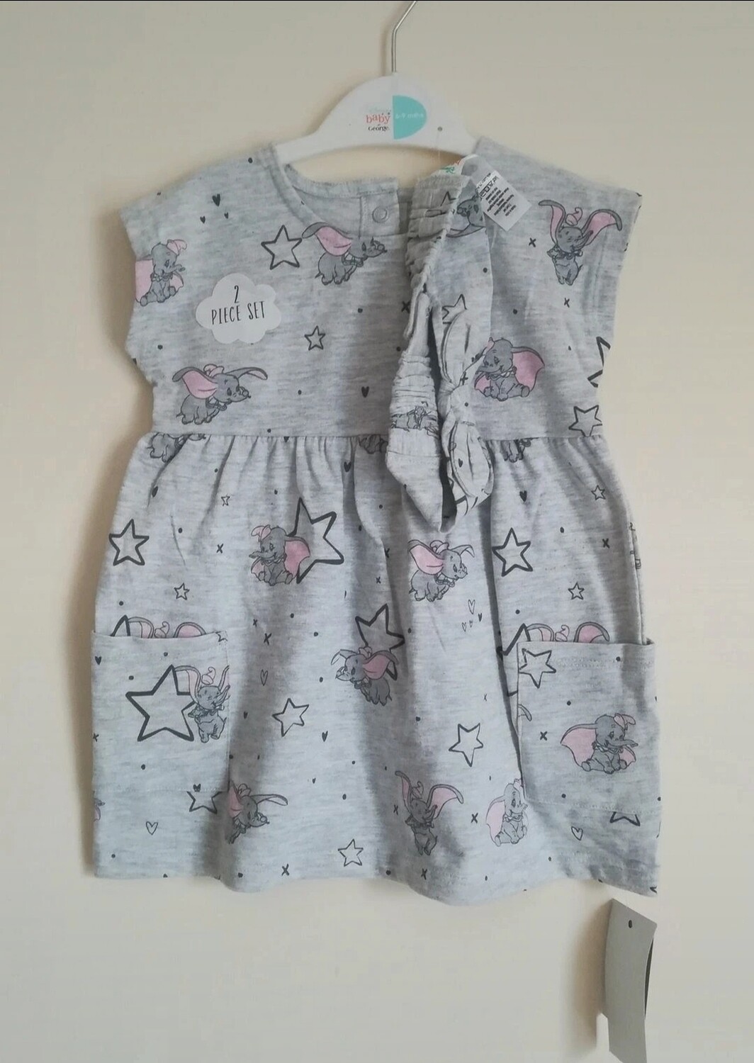 Girls dress with headband (NEW)