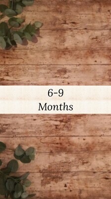 Girls 6-9 months