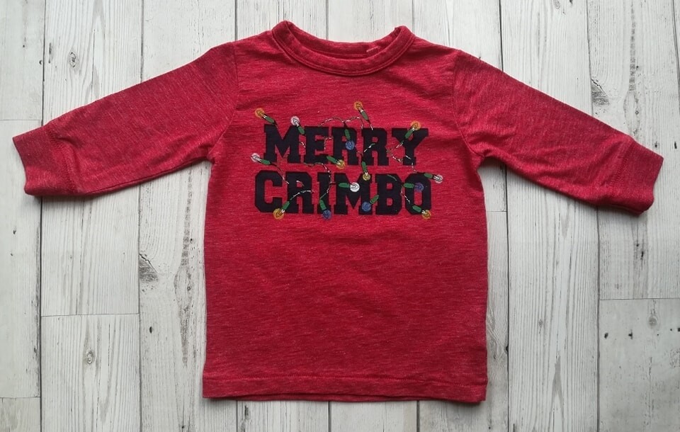 Christmas top from NEXT 