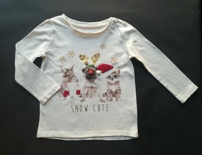 Girls Christmas top