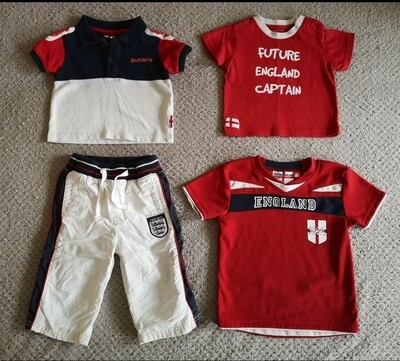Boys England clothes bundle