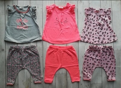 Girls 3x 2 piece sets from NEXT 