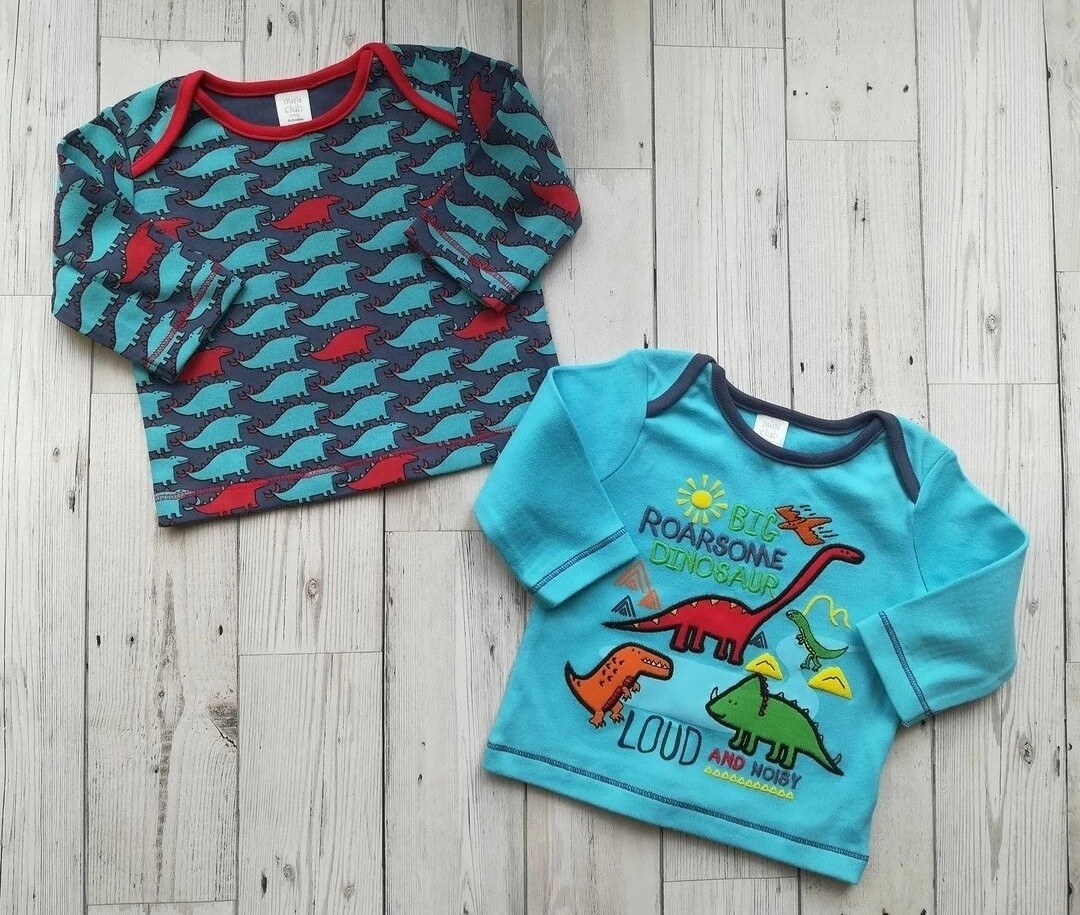 Boys 2x tops (mini club) 