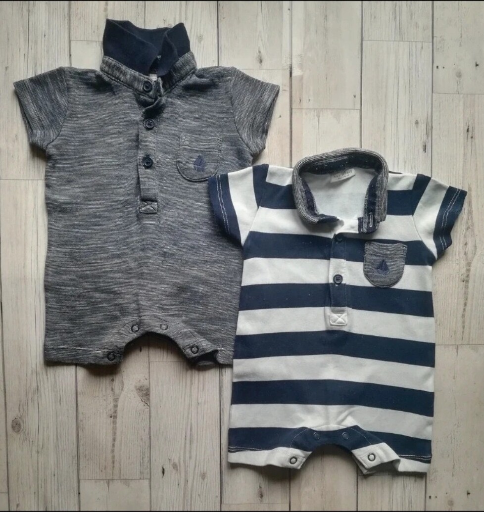 Boys 2x rompers from NEXT
