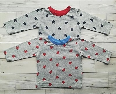 Boys 2x long sleeved tops