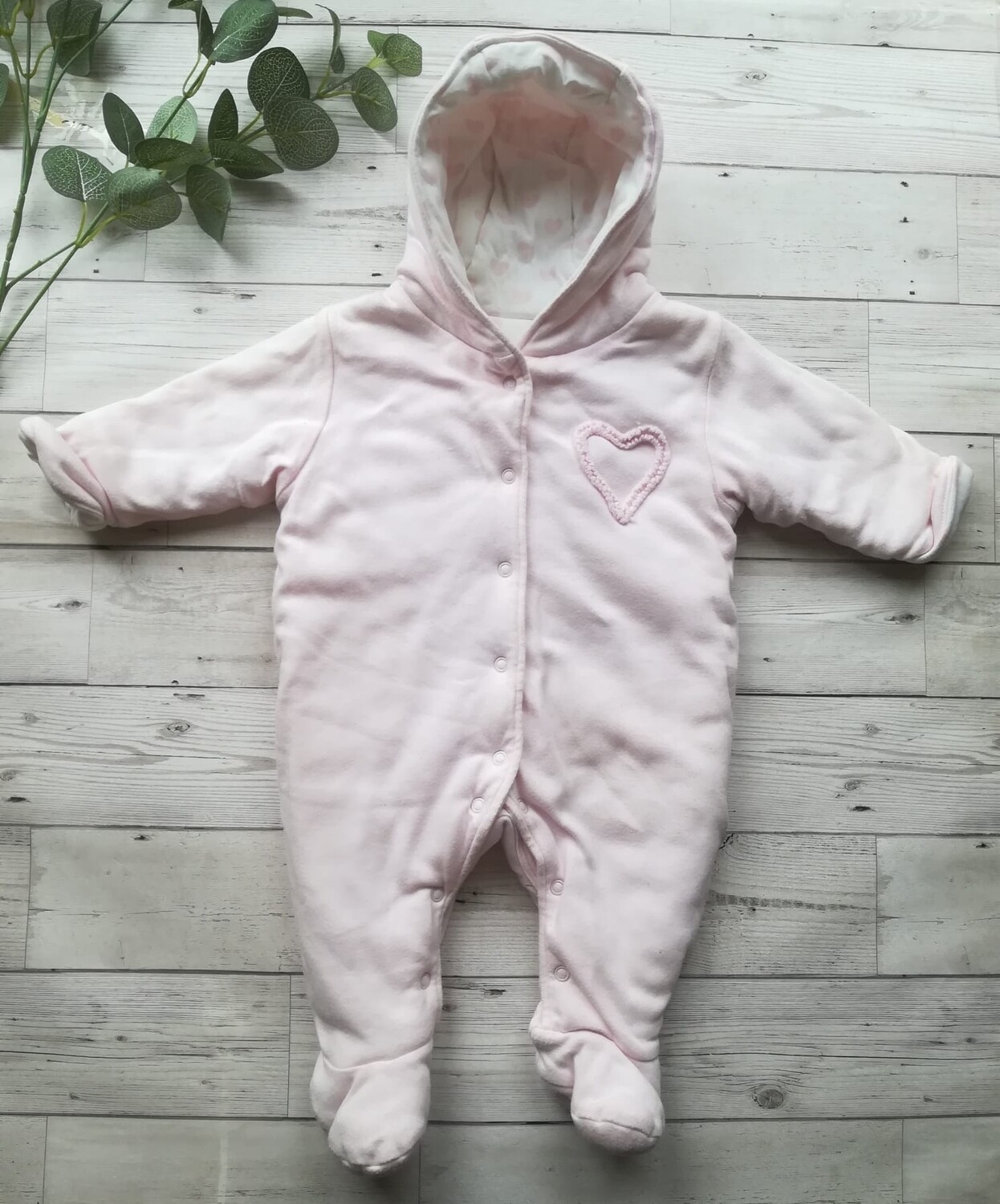 Girls pramsuit from Mothercare
