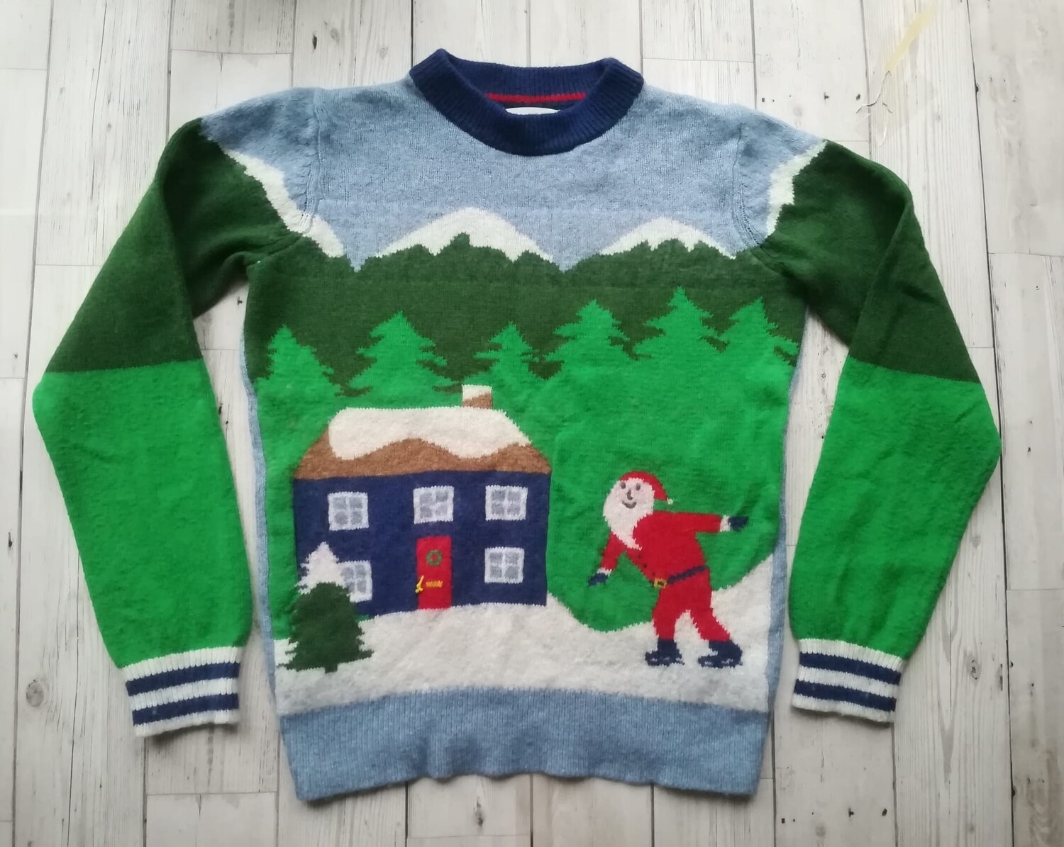Boys Christmas Jumper (Mini Boden)