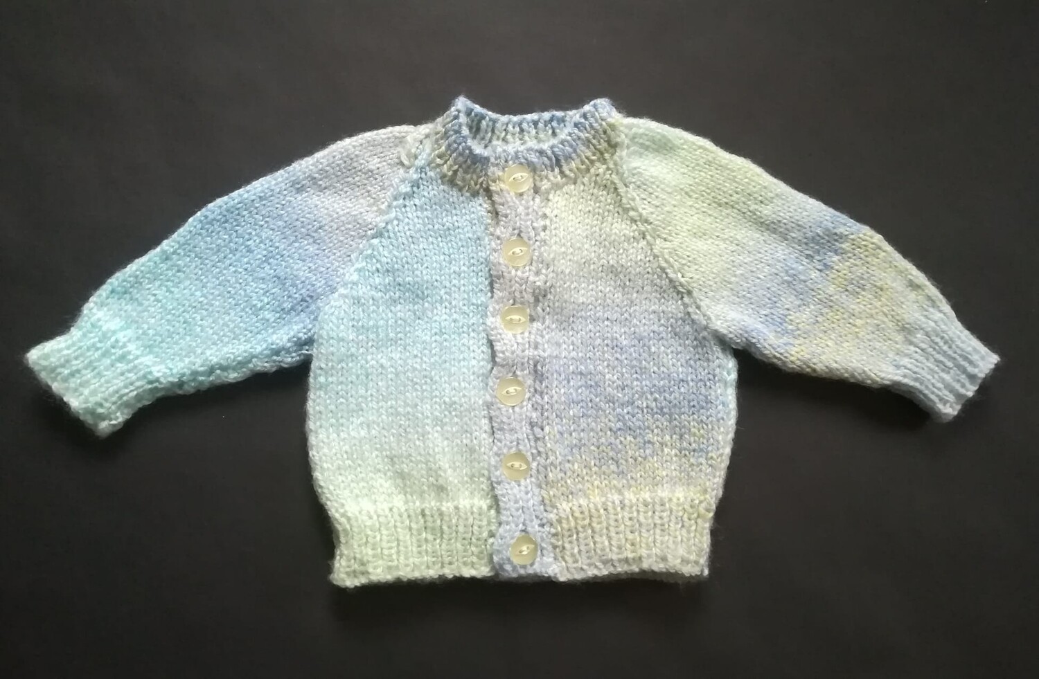 Boys hand-knitted cardigan