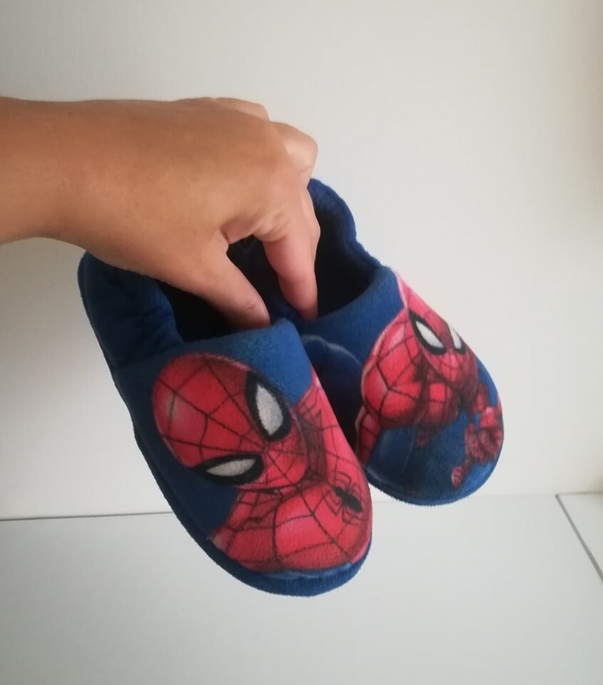 Boys slippers (spiderman)