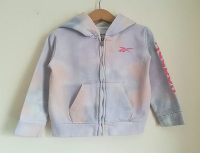 Girls zip up hoodie (Reebok)