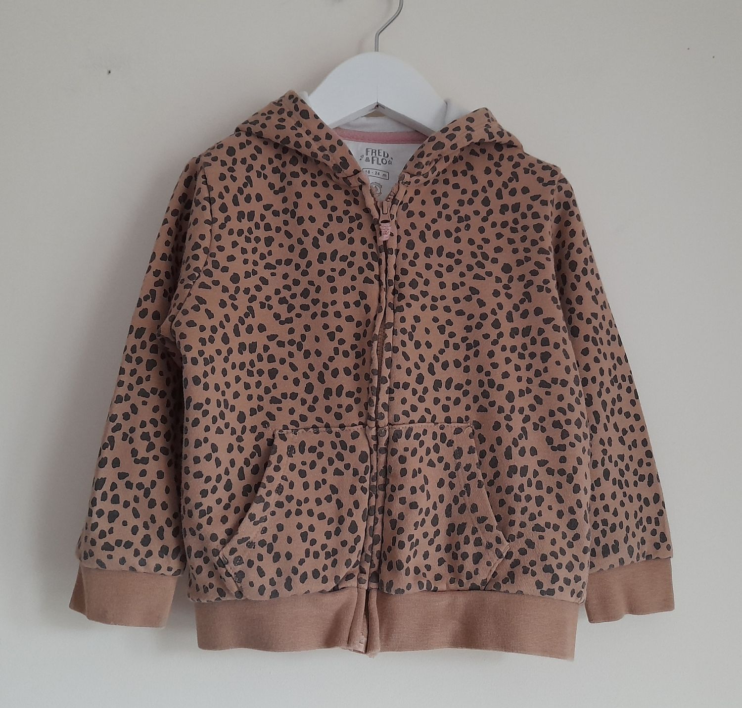 Girls zip up hoodie