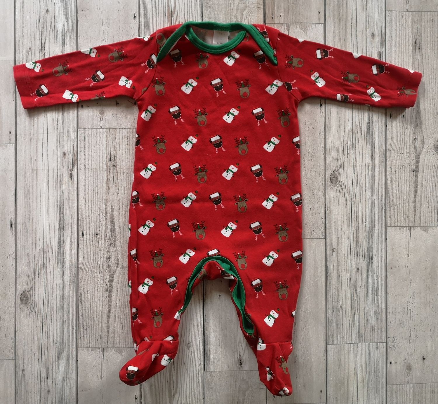 Christmas sleepsuit