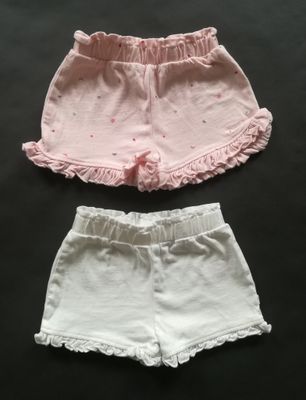 Girls 2x shorts from Mothercare